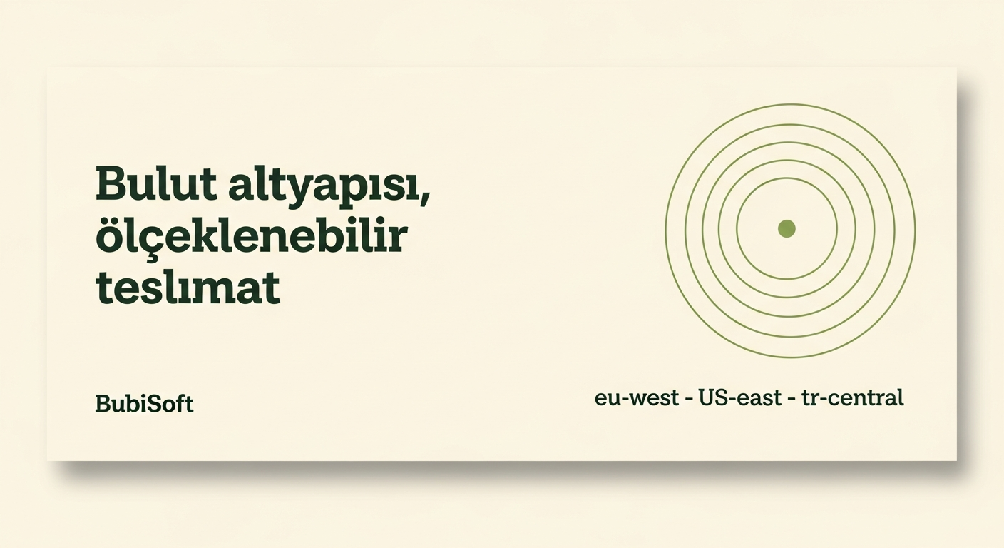 Bulut altyapısı, ölçeklenebilir teslimat