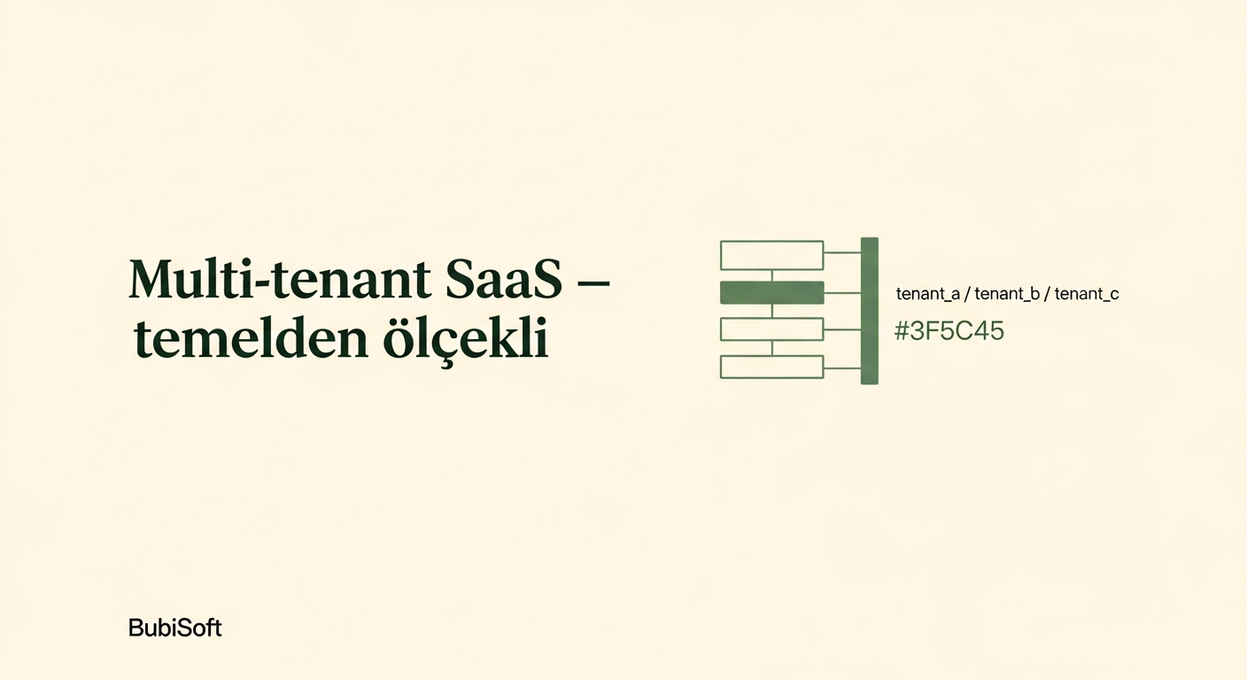 Multi-tenant SaaS, temelden ölçekli